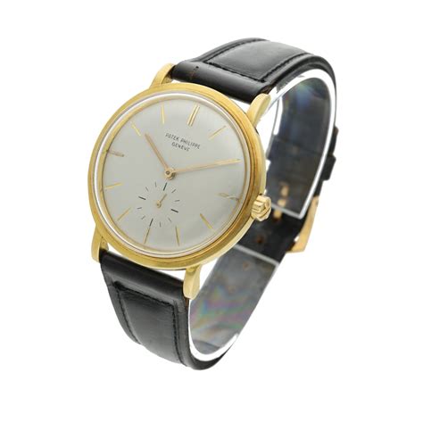 Reference 3415 A yellow gold automatic wristwatch, 